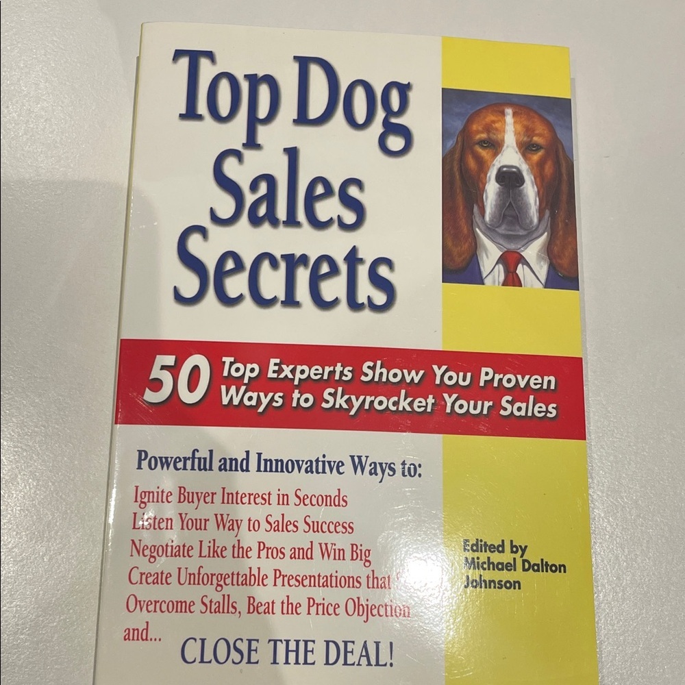 Top Dog Sales Secrets Michael Dalton Johnson book